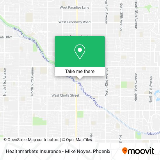 Mapa de Healthmarkets Insurance - Mike Noyes
