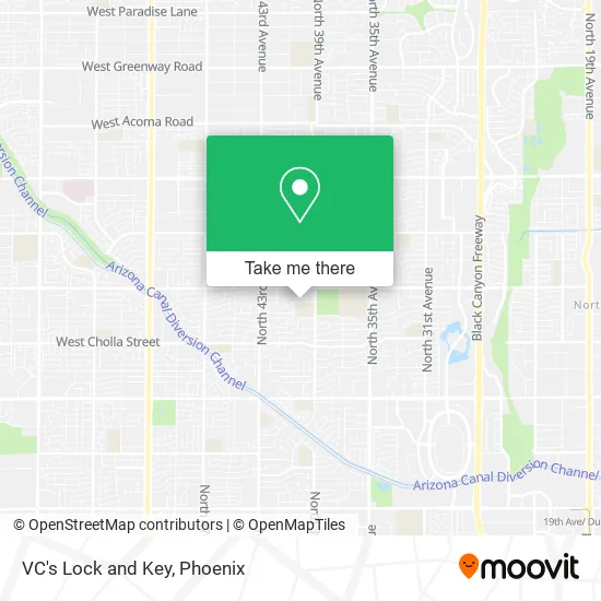 Mapa de VC's Lock and Key