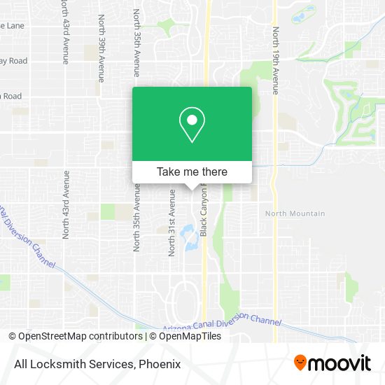 All Locksmith Services map