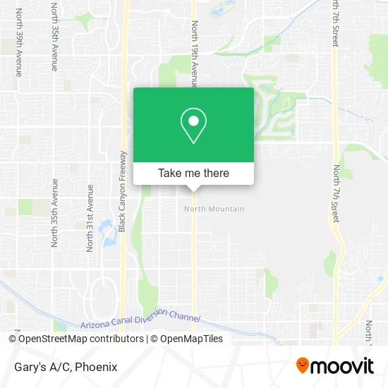Gary's A/C map