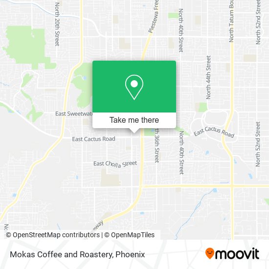 Mokas Coffee and Roastery map