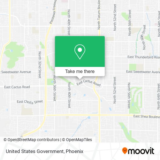 United States Government map
