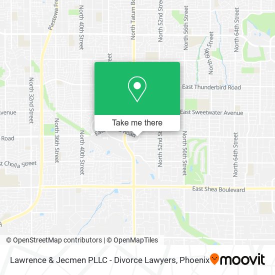 Mapa de Lawrence & Jecmen PLLC - Divorce Lawyers