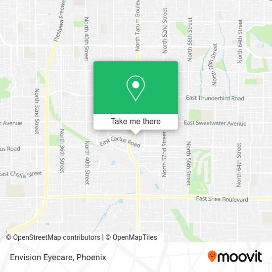 Envision Eyecare map