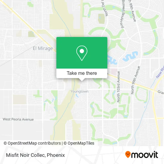 Mapa de Misfit Noir Collec