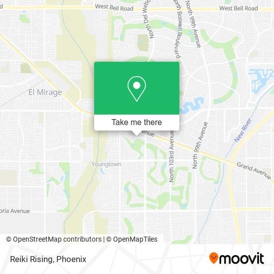 Reiki Rising map