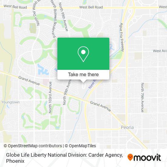Globe Life Liberty National Division: Carder Agency map