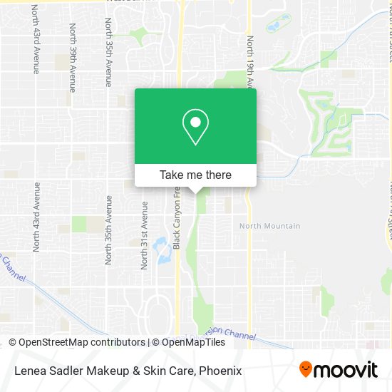 Mapa de Lenea Sadler Makeup & Skin Care