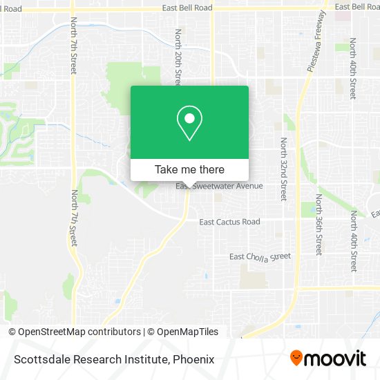 Mapa de Scottsdale Research Institute