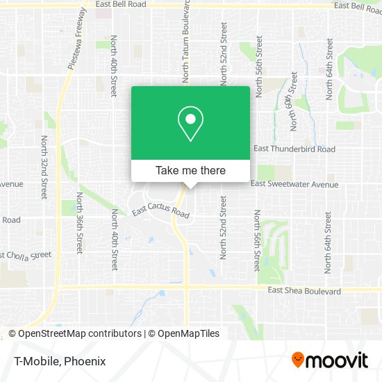 T-Mobile map