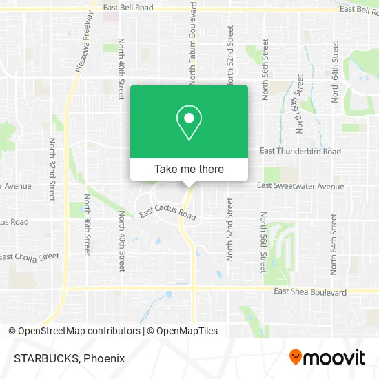 STARBUCKS map