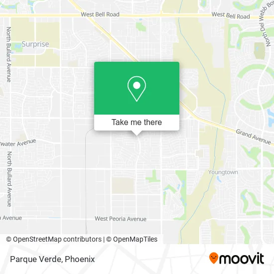Parque Verde map