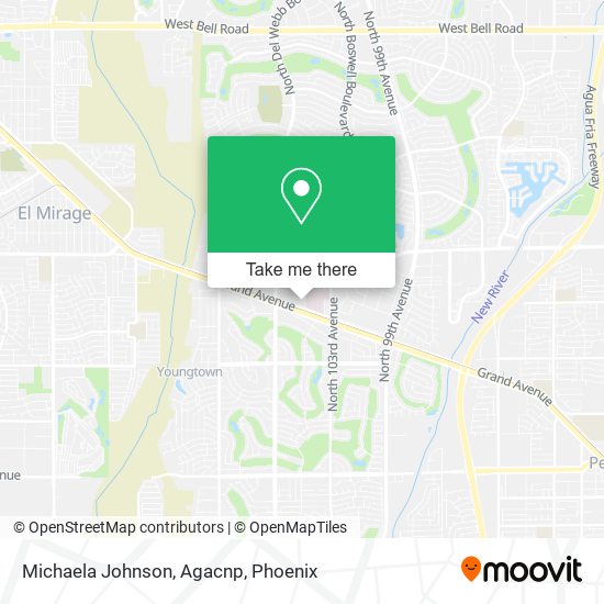 Michaela Johnson, Agacnp map