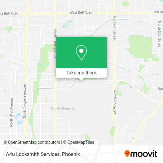 A4u Locksmith Services map