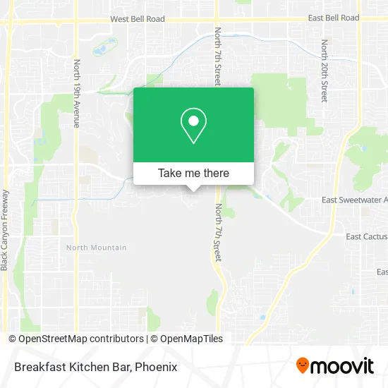 Breakfast Kitchen Bar map