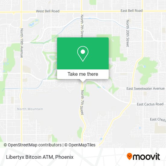 Libertyx Bitcoin ATM map