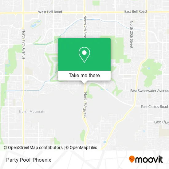 Party Pool map