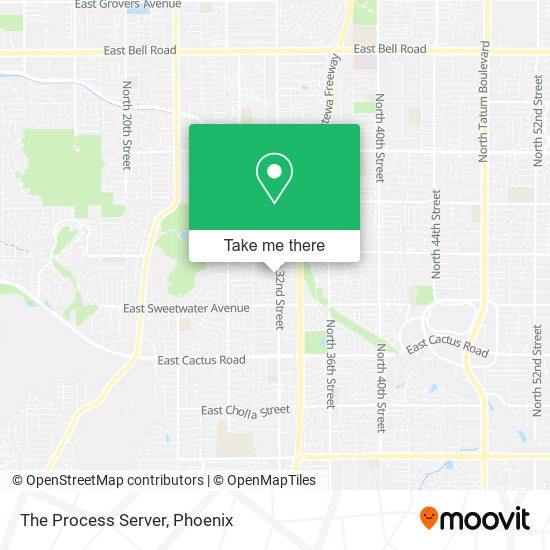 Mapa de The Process Server