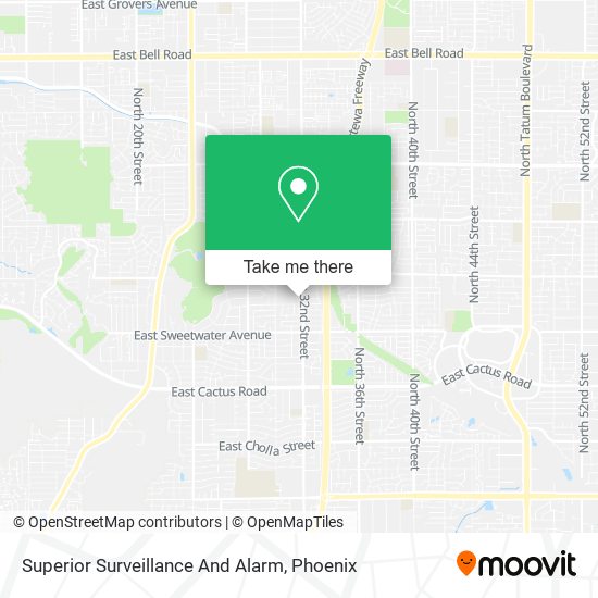 Superior Surveillance And Alarm map