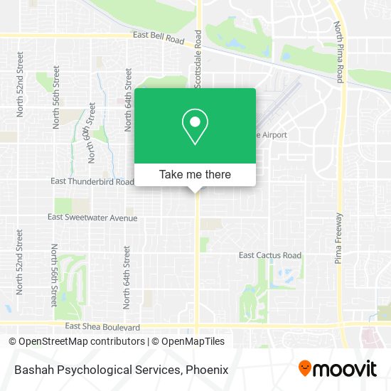 Bashah Psychological Services map