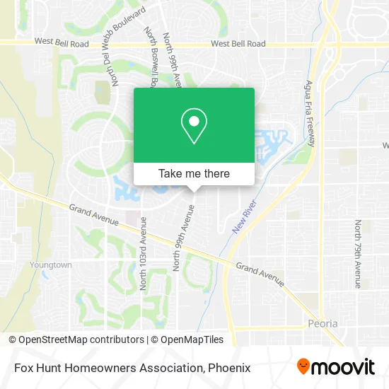 Fox Hunt Homeowners Association map