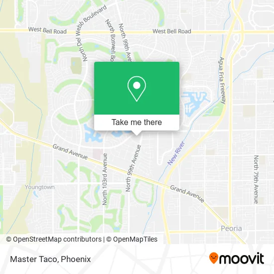 Master Taco map