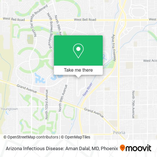 Mapa de Arizona Infectious Disease: Aman Dalal, MD