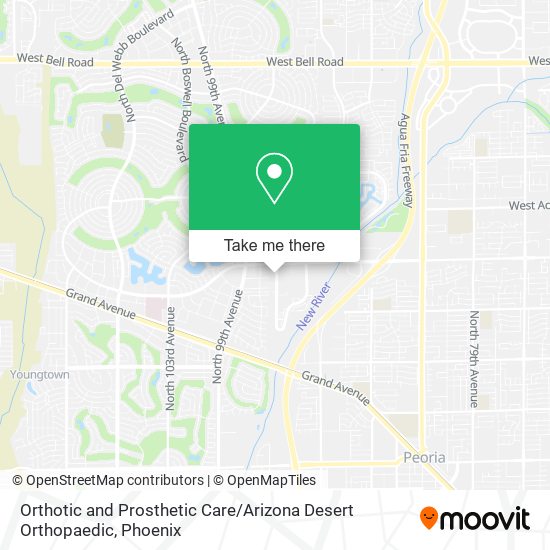 Orthotic and Prosthetic Care / Arizona Desert Orthopaedic map