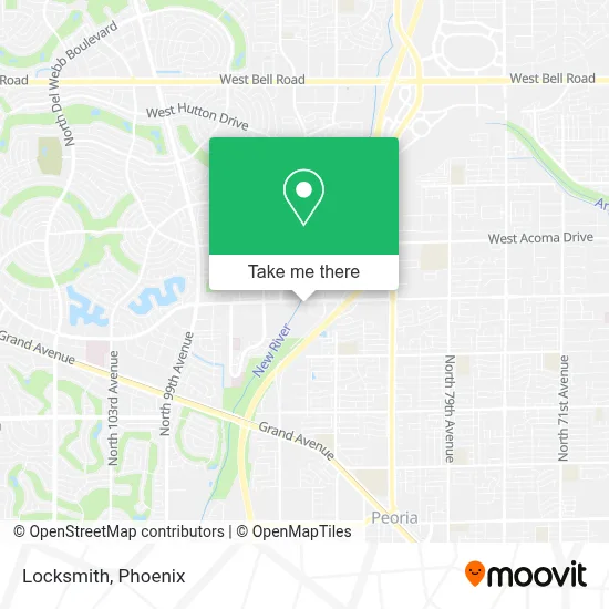Locksmith map