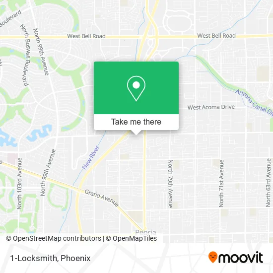 1-Locksmith map