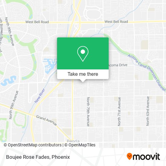 Mapa de Boujee Rose Fades