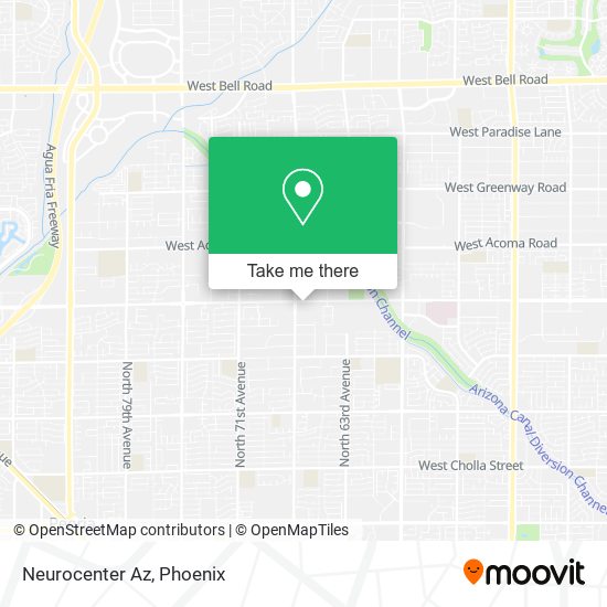 Neurocenter Az map