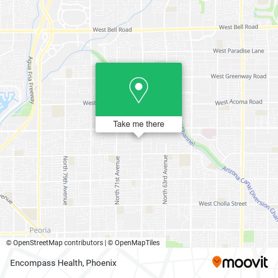 Encompass Health map