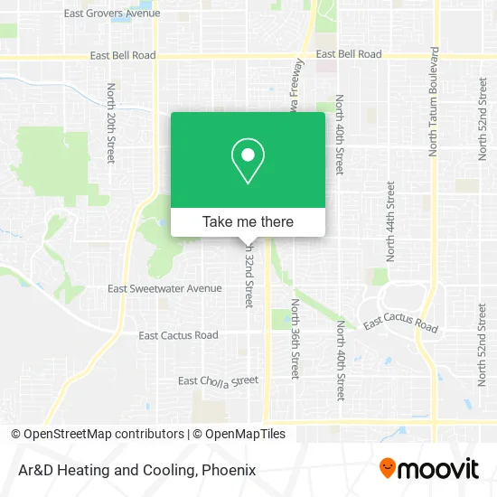 Ar&D Heating and Cooling map