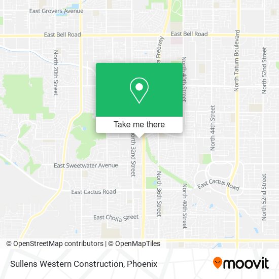 Sullens Western Construction map