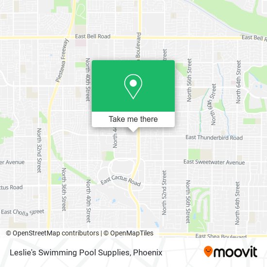 Mapa de Leslie's Swimming Pool Supplies