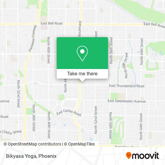 Mapa de Bikyasa Yoga