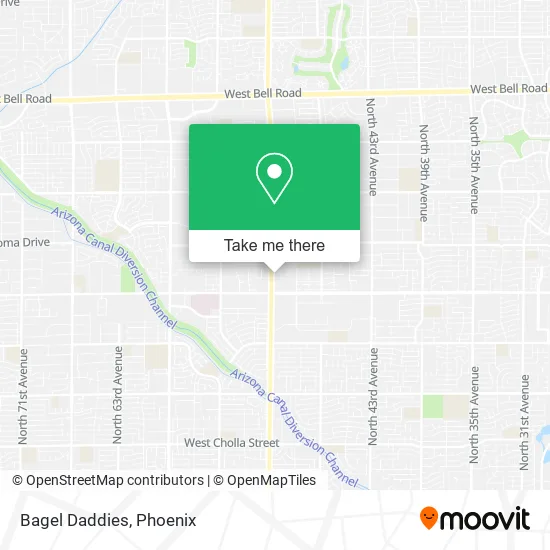 Bagel Daddies map
