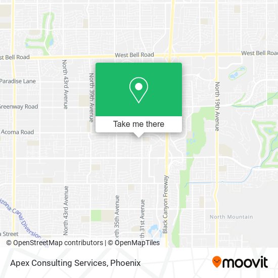 Mapa de Apex Consulting Services