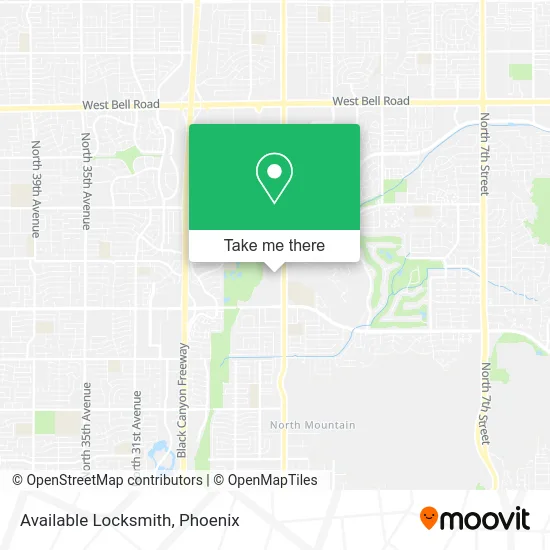 Available Locksmith map