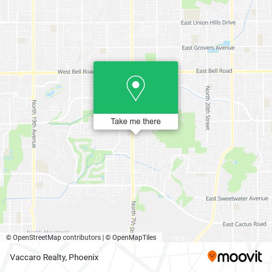 Vaccaro Realty map