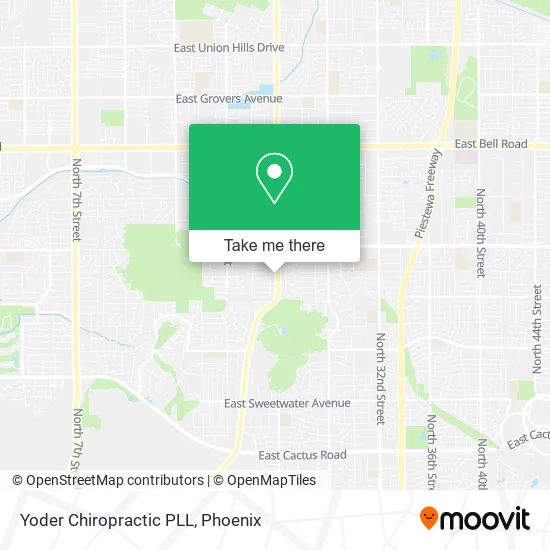 Yoder Chiropractic PLL map