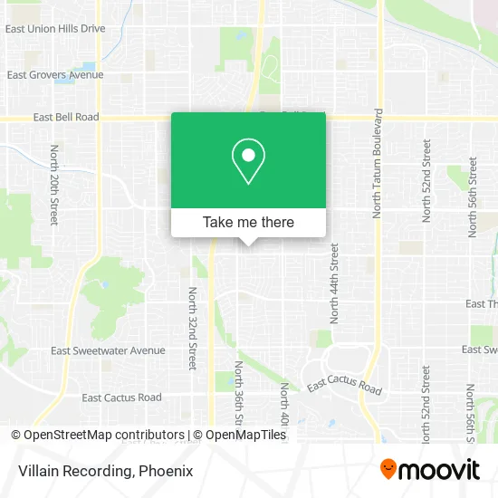 Villain Recording map