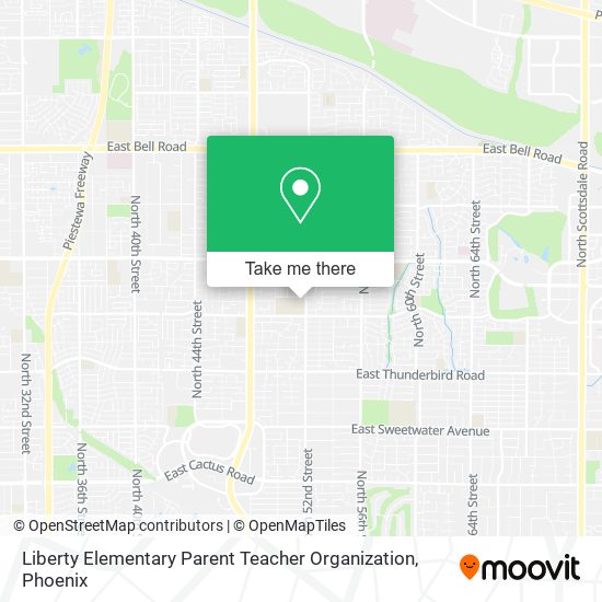 Liberty Elementary Parent Teacher Organization map