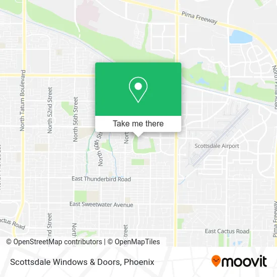 Scottsdale Windows & Doors map