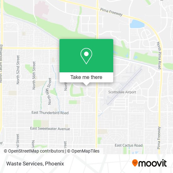 Waste Services map