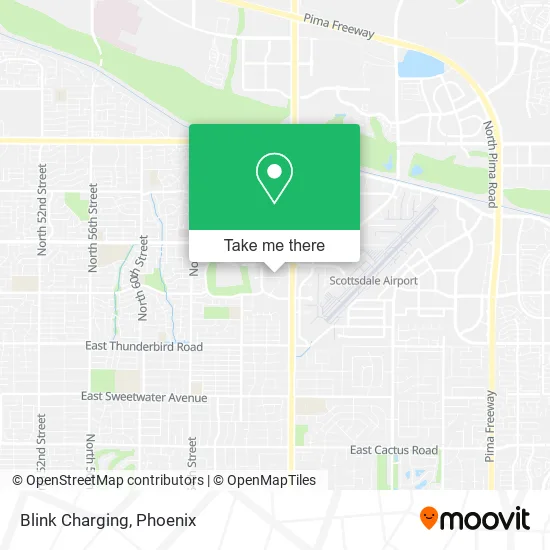 Blink Charging map