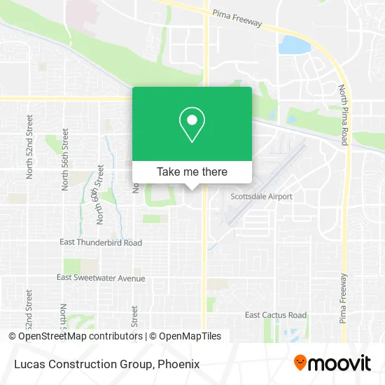 Lucas Construction Group map