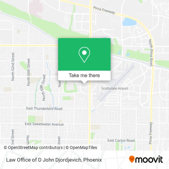 Law Office of D John Djordjevich map