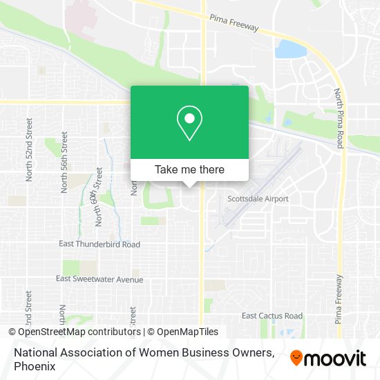 National Association of Women Business Owners map